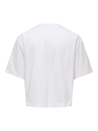 ONLY&SONS FRED T-SHIRT OVERSIZE CROP 22036100 BGW