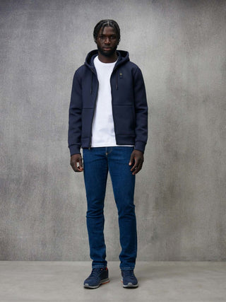 BLAUER FELPA COLBY CON CAPPUCCIO UOMO BLUF02325 004745 888