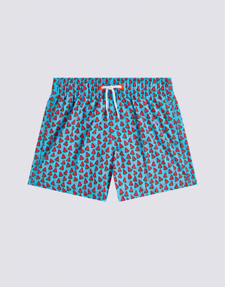 SUNDEK BOXER MARE CON STAMPA FRUIT FIESTA E ARCOBALENO SUL RETRO JR B504BDRT3FF A61FF