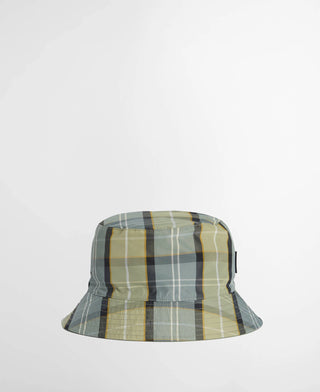 BARBOUR HUTTON CAPPELLO UOMO FANTASIA TARTAN BARBOUR VERDE MHA0839 TN37