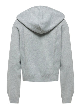 ONLY GIGI FELPA CORTA CON CAPPUCCIO 15374935 MGM