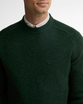 BARBOUR NEWTOWN CREW MAGLIONE GIROCOLLO MKN1773 GN13