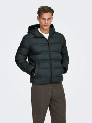 ONLY&SONS UNION PIUMINO PUFFER UOMO 22034836 BLK