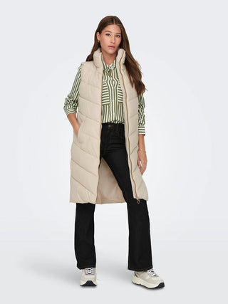 JACQUELINE DE YONG WOMEN'S SLEEVELESS FINNO JACKET 15305655 MNB
