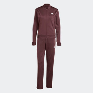 ADIDAS TUTA COMPLETA FELPA ZIP + PANTALONE 3 STRISCE DONNA JD2683