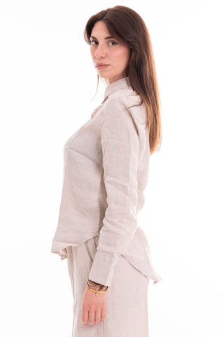 MARKUP SHIRT 100% LINEN MW13002 SFR