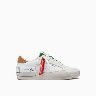 CRIME LONDON SK8 DELUXE SNEAKERS IN PELLE 14100PP7 10