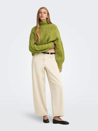 ONLY MAGLIONE HILDE A COLLO ALTO INTRECCIATO 15375336 CMS