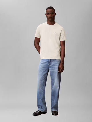 CALVIN KLEIN JEANS T-SHIRT BADGE JERSEY CLASSIC CK UOMO LV04RC272G 2JX