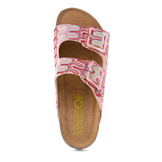 COLORS OF CALIFORNIA MULTICOLOR SANDAL BIO316 PIN