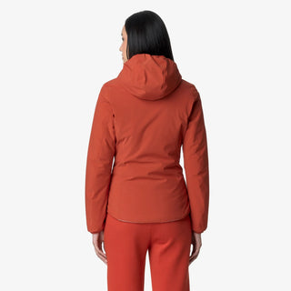 K-WAY GIUBBOTTO CORTO LILY REVERSIBILE DONNA K6128TW ASH
