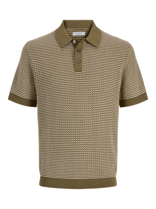 JACK&JONES POLO UMO IN MAGLIA A MANICHE CORTE 12291058 MRO