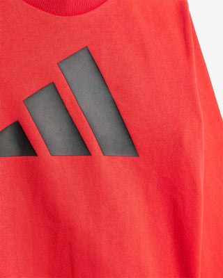 ADIDAS TUTA IN FLEECE CON LOGO ADIDAS 240 JR JC9647