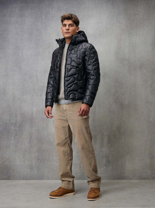 BLAUER PIUMINO HAMLET CON CAPPUCCIO UOMO BLUC02010 006943 999