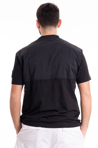 CALVIN KLEIN JEANS T-SHIRT MIX MEDIA J325215 BEH