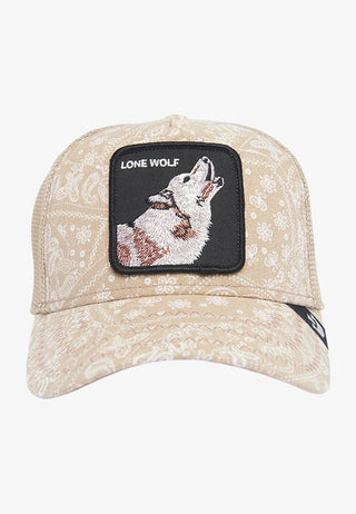 GOORIN BROS HAT WITH WOLF 0946 TAN