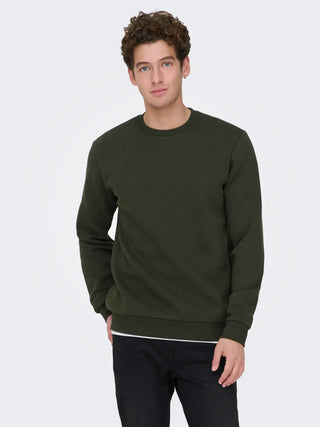 ONLY&SONS MAGLIONE CERES GIROCOLLO 22018683 RSN