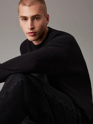CALVIN KLEIN JEANS CREW NECK SWEATER MEN J326193 BEH