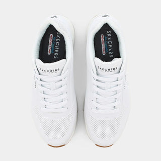 SKECHERS UNO SR SUTAL SCARPE CON ANTISCIVOLO 200054EC WHT
