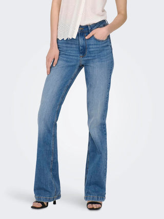 ONLY JEANS FLORA VITA ALTA DONNA 15167994 MBD