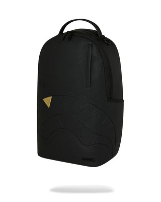 SPRAYGROUND BLACKED OUT EMBOSSED GOLD TOOTH  ZAINO B9325