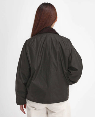 BARBOUR TRANSPORT GIACCA DONNA CERATA LWX1410 OL71