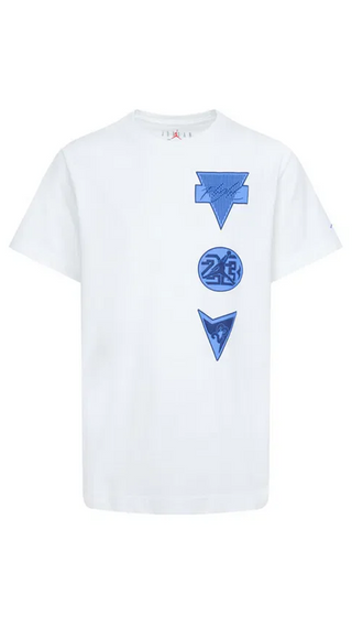 NIKE JORDAN SHORT SLEEVE T-SHIRT WITH LOGO JR 95D533 782