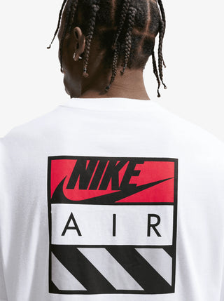 NIKE T-SHIRT GIROCOLLO CON STAMPA RETRO AIR IR8021 100