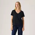LEVI'S T-SHIRT MEZZA MANICA SCOLLO A V DONNA 005J6 0012