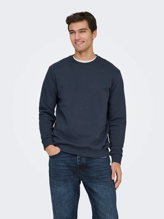 ONLY&SONS MAGLIONE CERES GIROCOLLO 22018683 BLN
