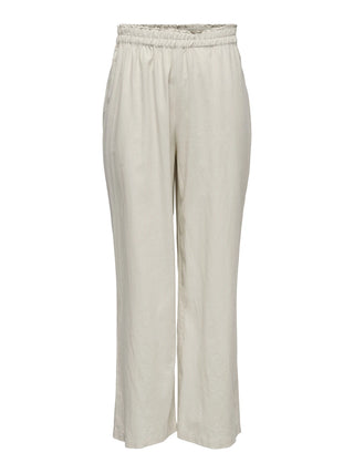 ONLY PANTALONI IN LINO TOKYO BLEND DONNA 15259590 MNB