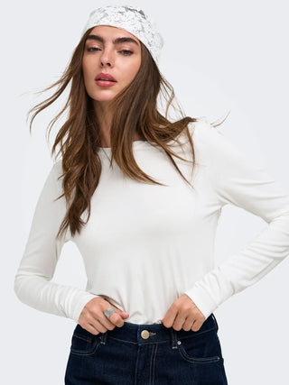 ONLY BAMBOO T-SHIRT DONNA 15377113 CLD