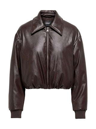 ONLY BOMBER CROP IN ECOPELLE MARIE 15349548 CLT