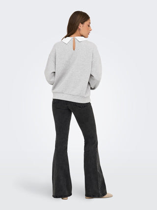 ONLY WILLOW MAGLIONE CON DETTAGLIO STRASS SU COLLETTO DONNA 15356097 LGM