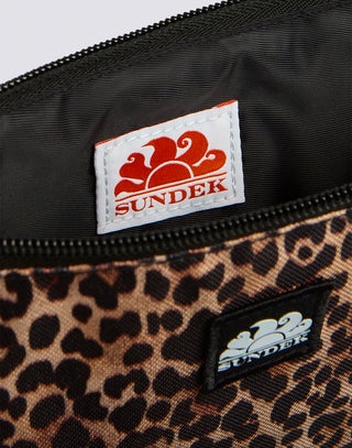 SUNDEK BORSA A MANO LEOPARDATA DONNA AM252ABPS38L A728L