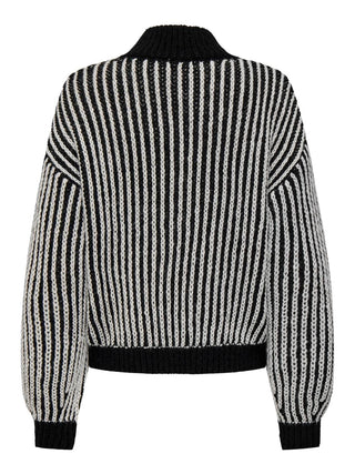 JACQUELINE DE YONG MAGLIONE ALLY MANICA LUNGA DONNA 15328368 BLK