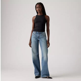 LEVI'S JEANS DONNA LARGHI VITA BASSA A5566 0028