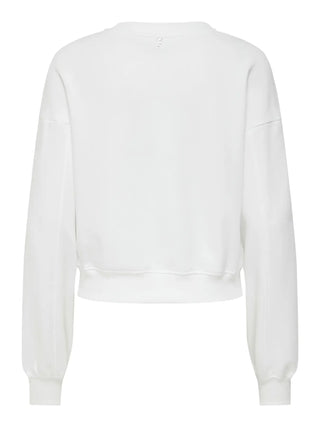 ONLY FELPA EMILY CON STAMPA CHIC 15356234 BWC