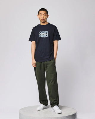 WEEKEND OFFENDER T-SHIRT CASUAL WEEKENDOFFENDER PT1B13 W.O.L. NAV