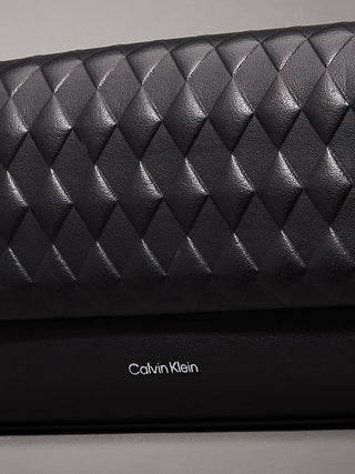 CALVIN KLEIN BORSA A TRACOLLA MINI QUILT CON DETTAGLI IN RILIEVO K612995 BEH