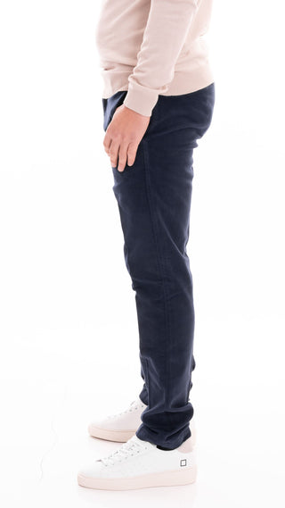 MORO FUSTIAN TROUSERS MI2585 BLUE