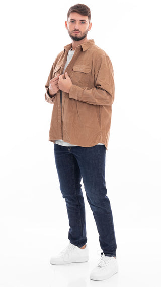 LEVI'S CAMICIA JACKSON WORKER RMINE CORDUROY CON TASCONI UOMO 19573 0229