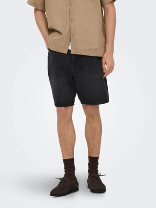 ONLY&SONS FADE BERMUDA JEANS UOMO 22036681 WSB