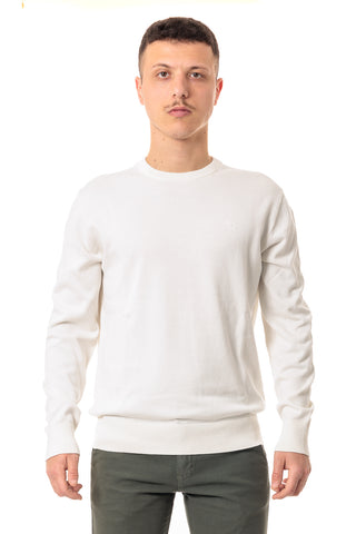 CALVIN KLEIN JEANS MAGLIONE SMOOTH COTTON CON LOGO UOMO LVO40LM300 YAS