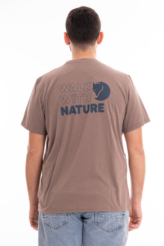 FJALLRAVEN T-SHIRT WALK WITH NATURE MAN 12600216 244