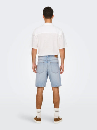 ONLY&SONS EDGE BERMUDA DI JEANS 22032041 LBD