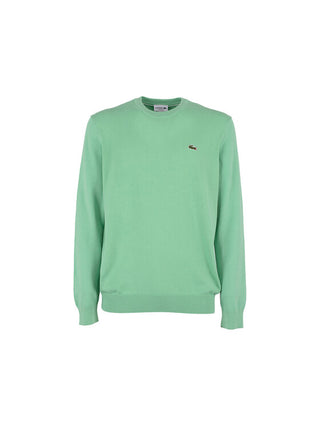 LACOSTE MAGLIONE GIROCOLLO CON LOGO PICCOLO UOMO AH0128 TTF