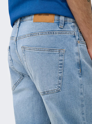 ONLY&SONS JEANS REGULAR WEFT 22027900 LBD