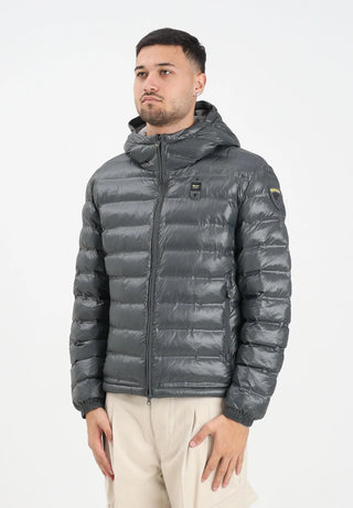 BLAUER PIUMINO CHARLES CON CAPPUCCIO UOMO BLUC02132 007284 978GG