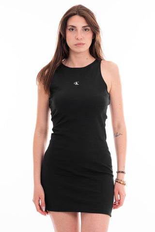 CALVIN KLEIN JEANS ABITO RACERBACK MILANO DONNA J223067 BEH